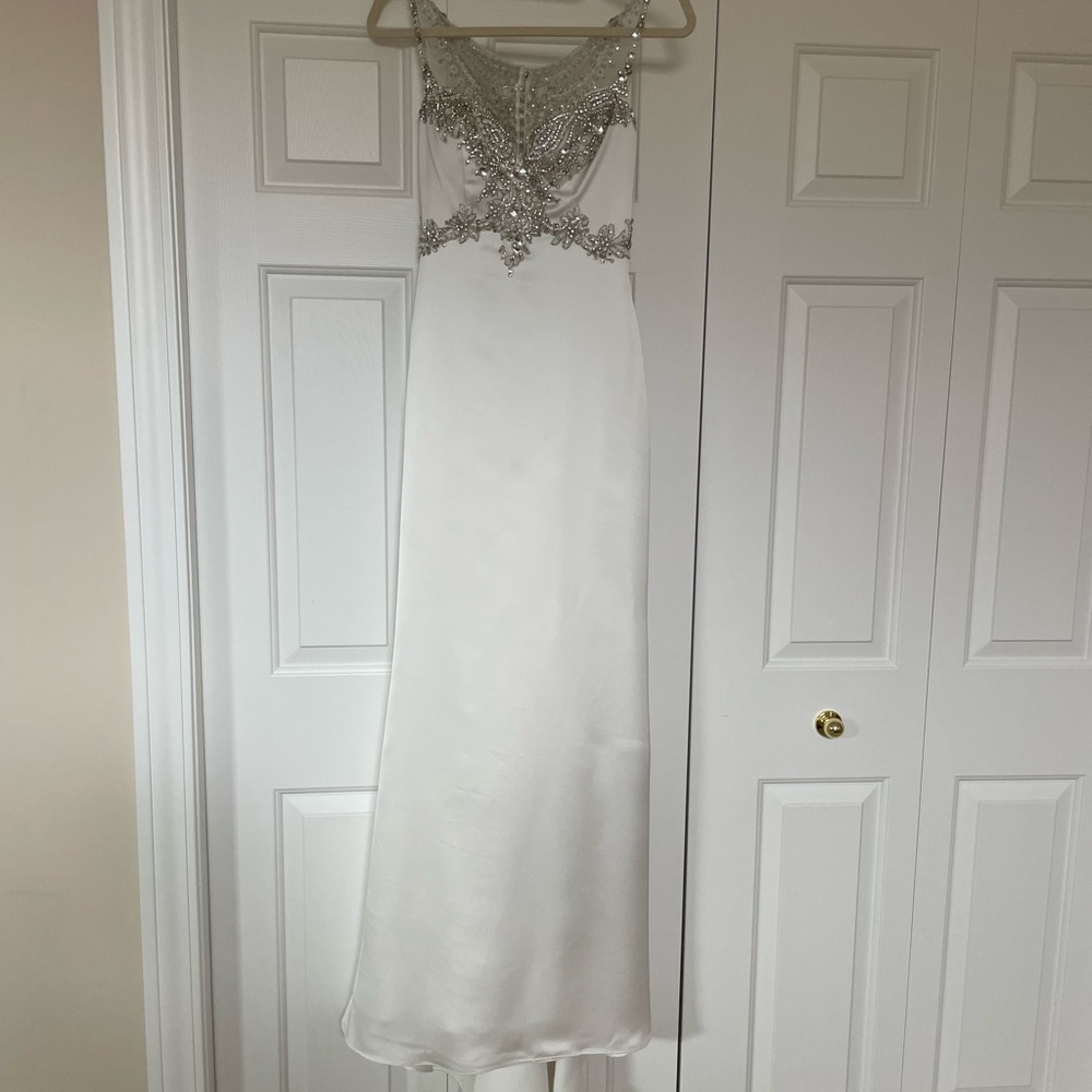 Demetrios Beaded Wedding Gown